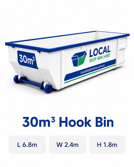 30m³ Hook Bin Hire