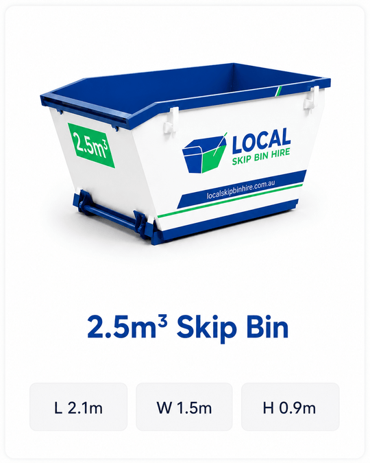 2.5m³ Skip Bin Hire