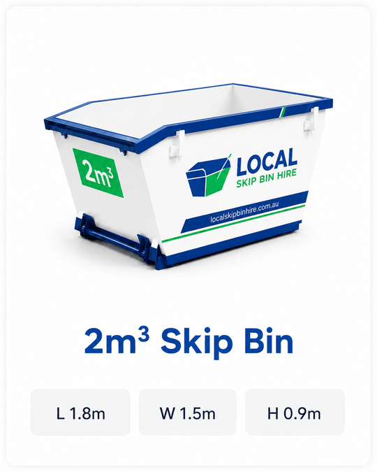 2m³ Skip Bin
