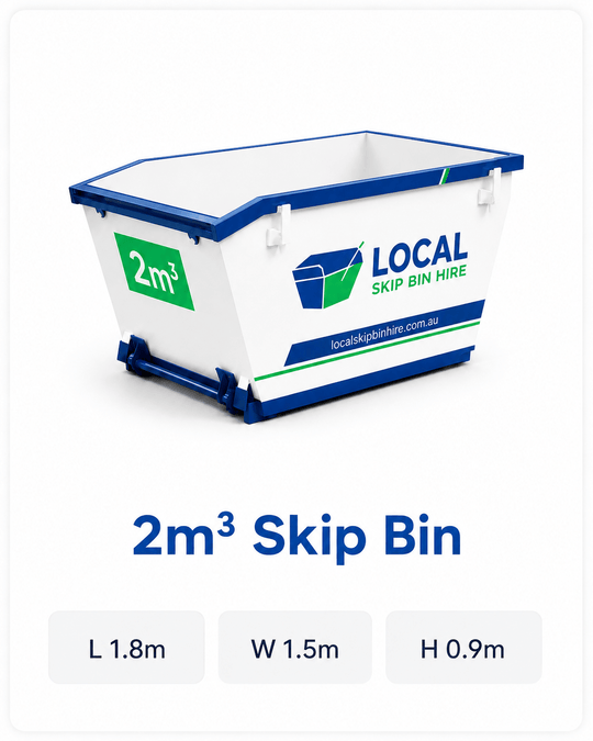 2m³ Skip Bin Hire
