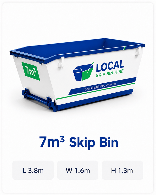 7m³ skip bin hire