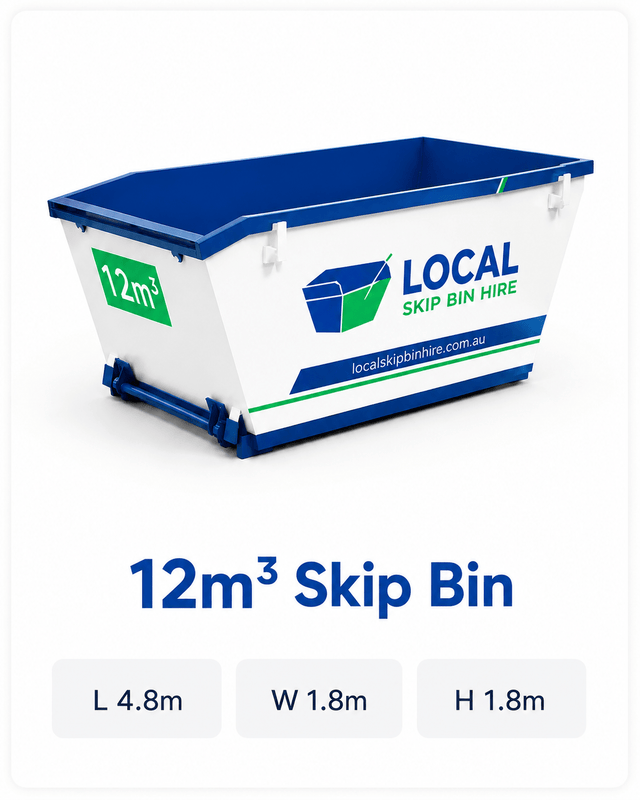 12m³ Skip Bin