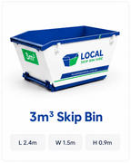 Innisfail Skip Bin Hire - 3m³ Skip Bin Hire