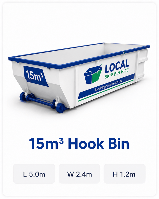 15m³ Skip Bin Hire