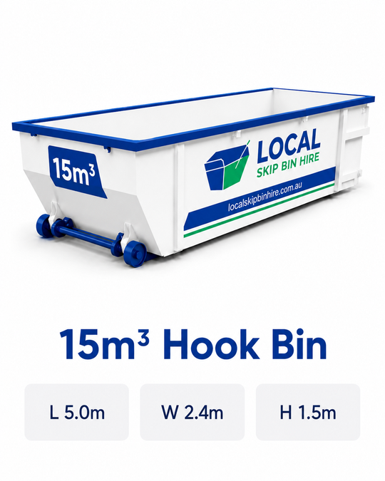 15m³ Hook Bin Hire