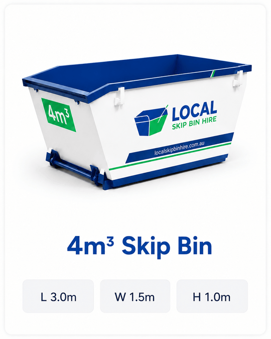 4m³ Skip Bin Hire