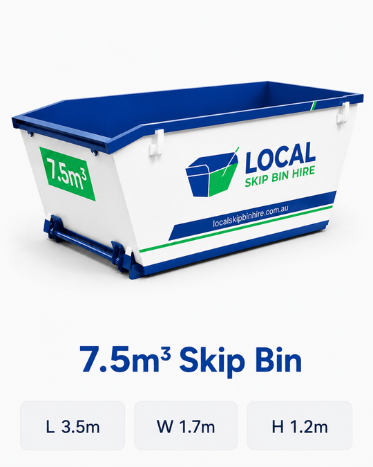 7.5m³ Skip Bin Hire