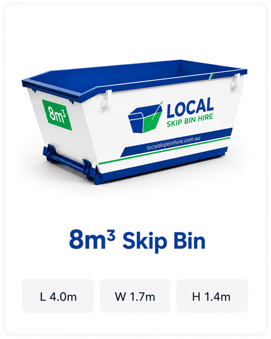 8m³ Skip Bin Hire