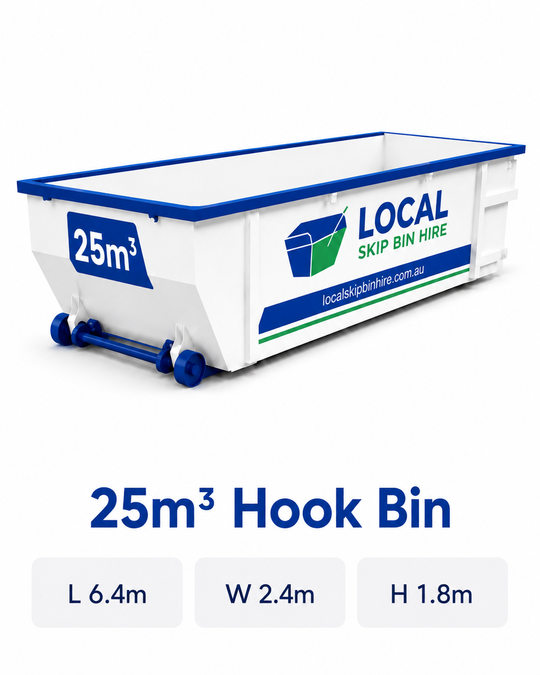 25m³ Hook Bin Hire