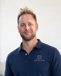 Brett Taylor, founder of Local Skip Bin Hire