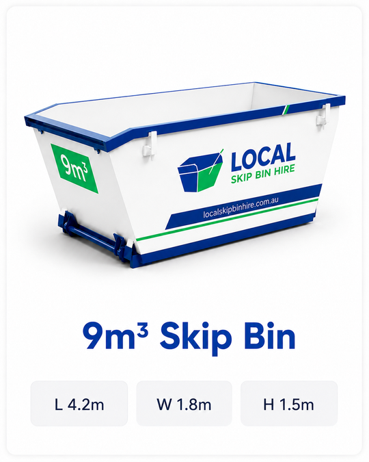 9m³ Skip Bin Hire