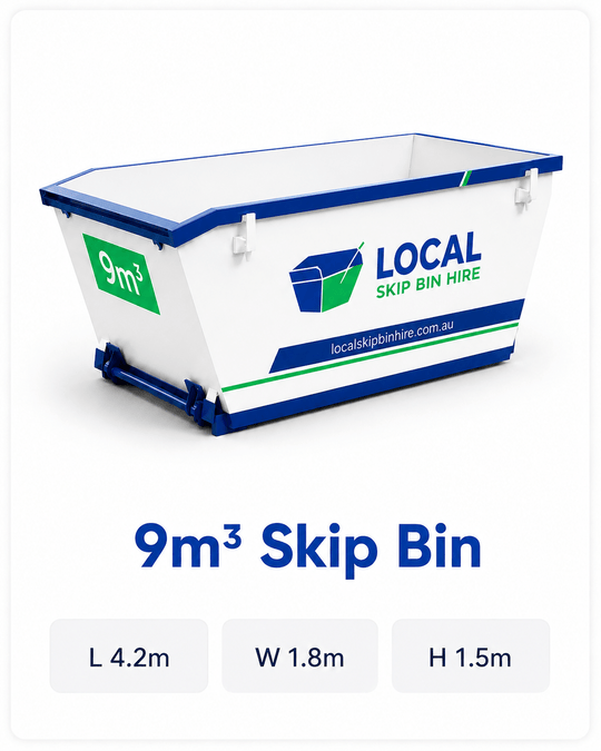 9m³ Skip Bin Hire