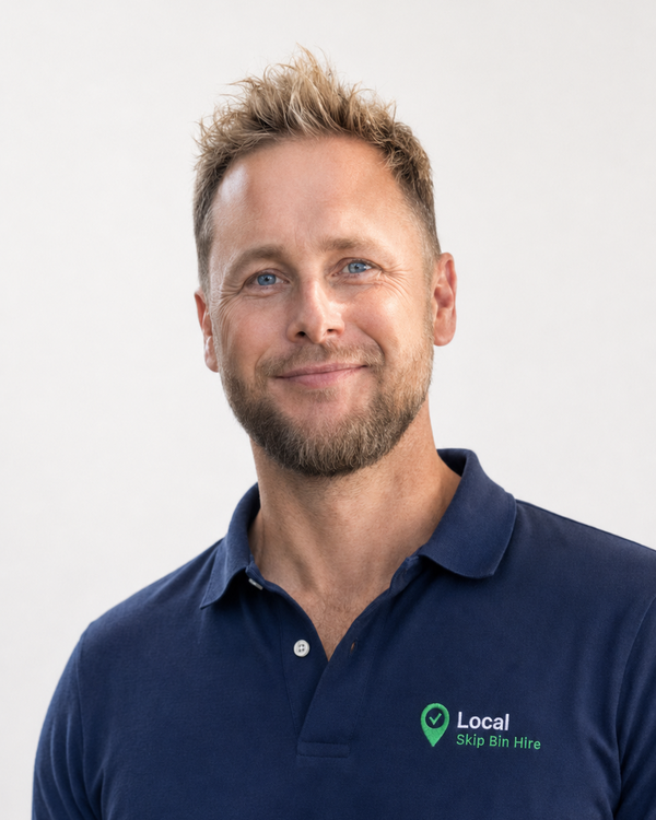 Brett Taylor, founder of Local Skip Bin Hire
