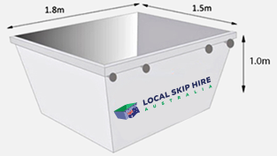 2m3 Skip Bin