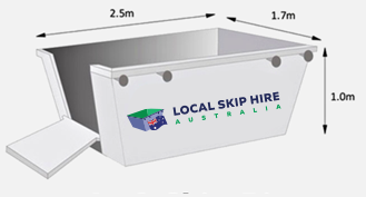 4m3 Skip Bin