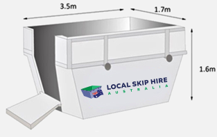 8m3 Skip Bin